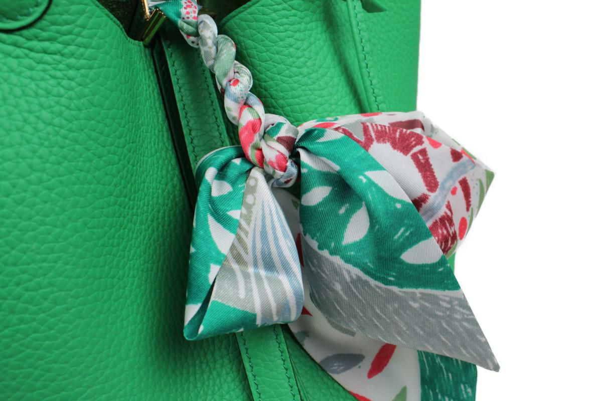 エキレン バッグ ミニハンドバッグ ライトグリーン 国産(日本製) 6