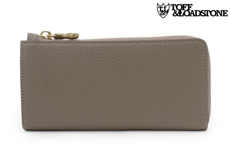 トフ＆ロードストーン Lジップ ロング ウォレット 長財布 シュリンク