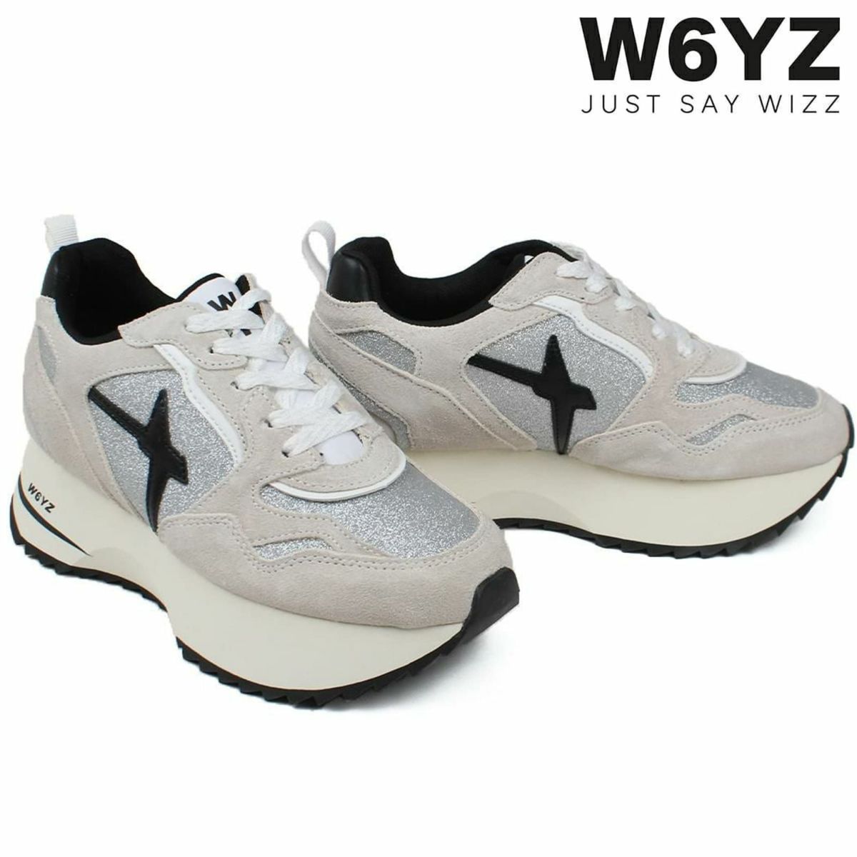 ウィズ レディース アニー シルバー ブラック 2