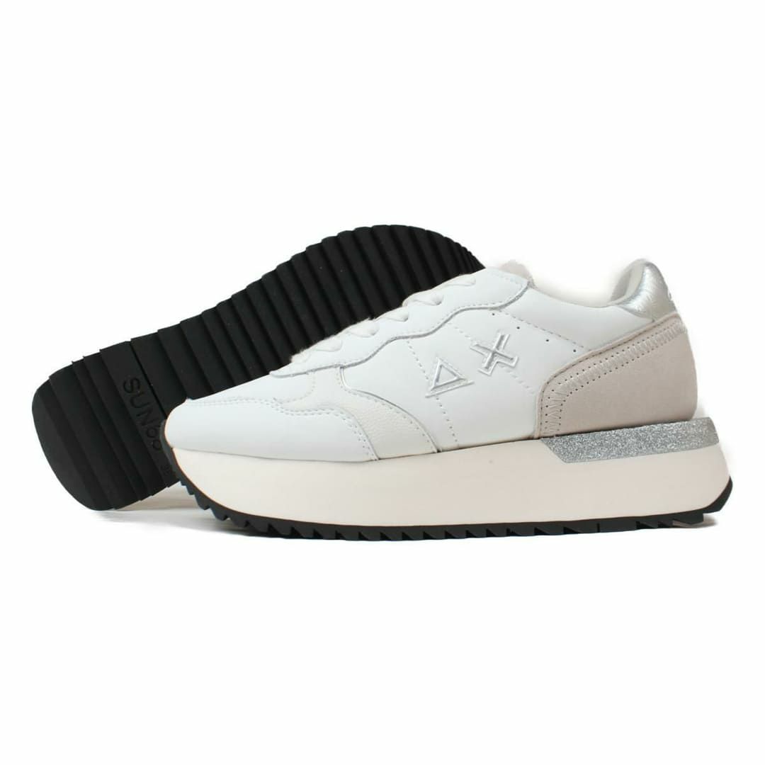 サンシックスティーエイト レディース ビッグアリー ホワイト イタリア製 8