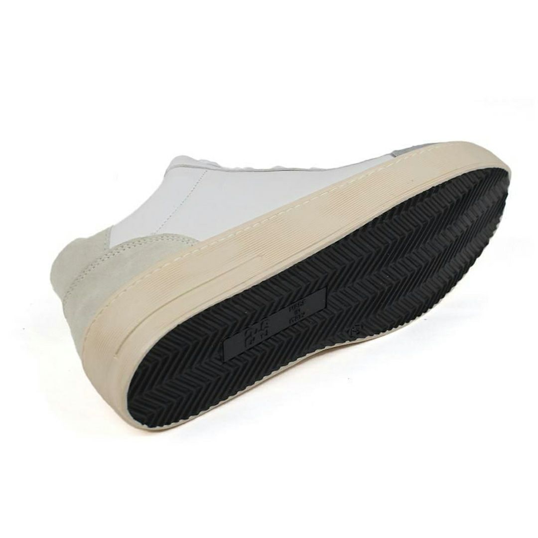 ツースター レディース レザースニーカー ホワイト アイボリー 4