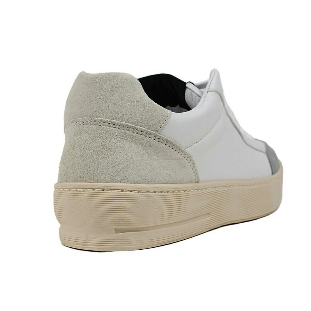 ツースター レディース レザースニーカー ホワイト アイボリー 6