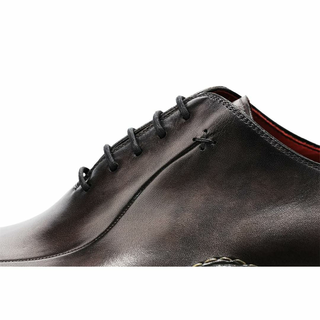 マグナーニ メンズ ドレスシューズ ラインステッチ ブラック10