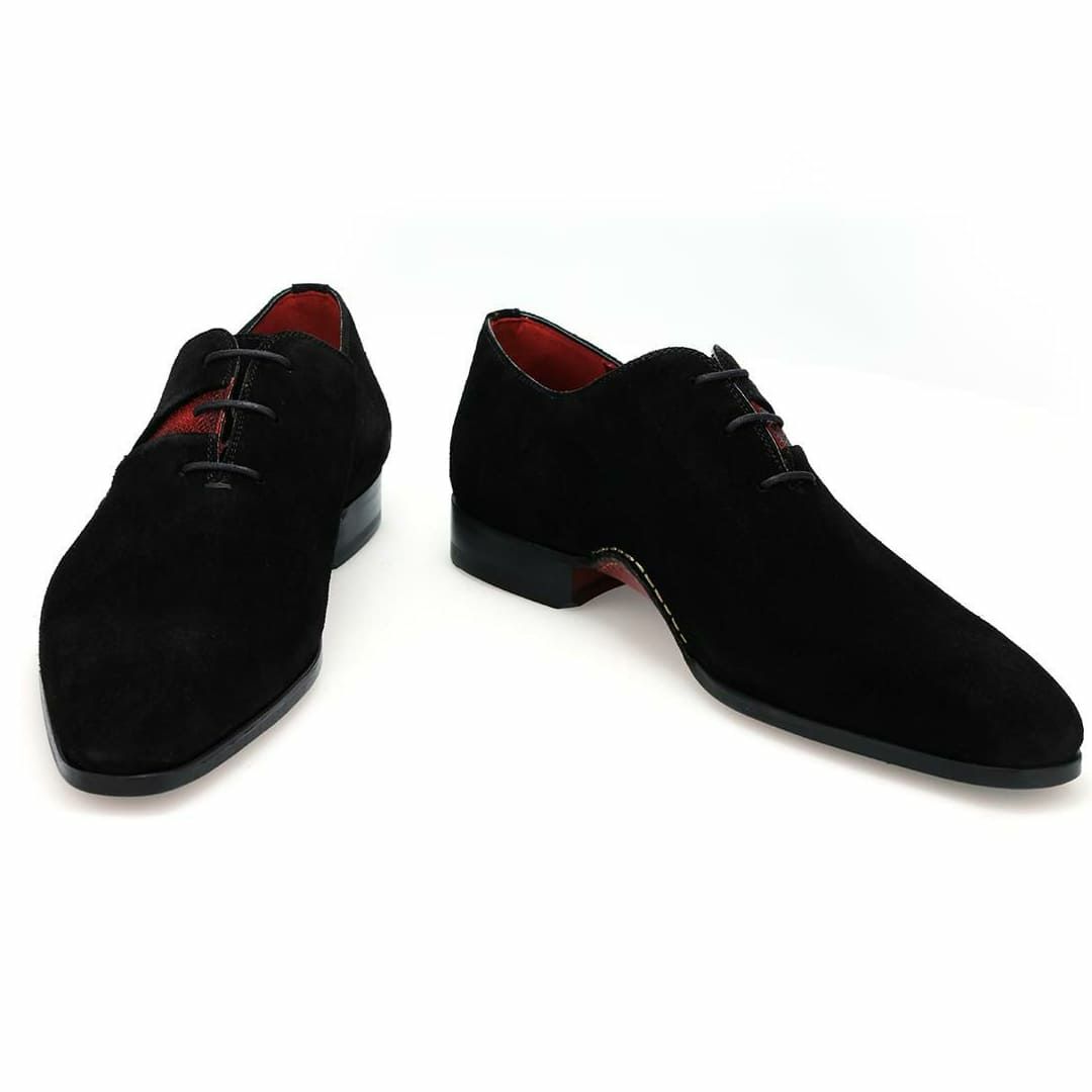 マグナーニ メンズ ドレスシューズ ミクストメディア スエード 2