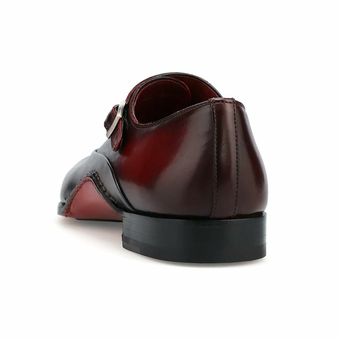 マグナーニ メンズ ドレスシューズ スリングバック ブラウン8