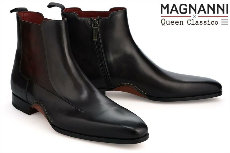 クインクラシコオリジナルモデル】 マグナーニ / MAGNANNI チェルシーブーツ スペイン製 Navaro 25469 の通販｜クインクラシコ 公式オンラインストア