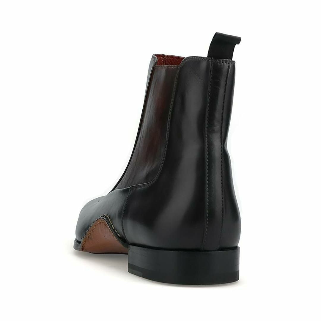 マグナーニ メンズ ドレスシューズ チェルシーブーツ ブラック7