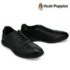 ハッシュパピー メンズ カジュアルシューズ レザースニーカー M-7123T ブラック1