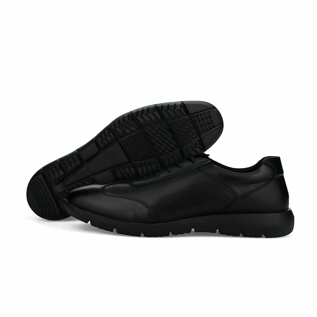 ハッシュパピー メンズ カジュアルシューズ レザースニーカー M-7123T ブラウン4