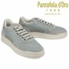 パントフォラドーロ メンズ スニーカー レザースニーカーグレー　2