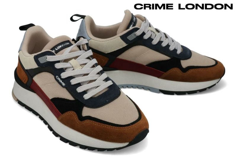 クライムロンドン ンズ スニーカー スケートデラックス MID ブラウン