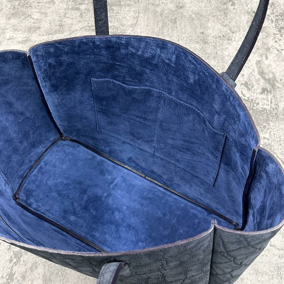 レザック バッグ エレファント トートバッグ ネイビー 国産(日本製)9