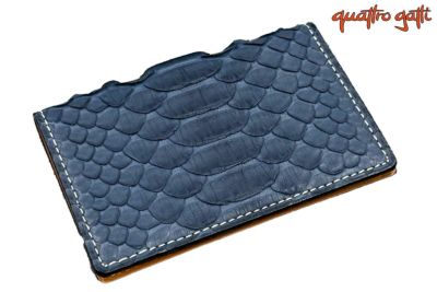 Quattrogatti/クアトロガッティ】レザーパイソンブレスト
