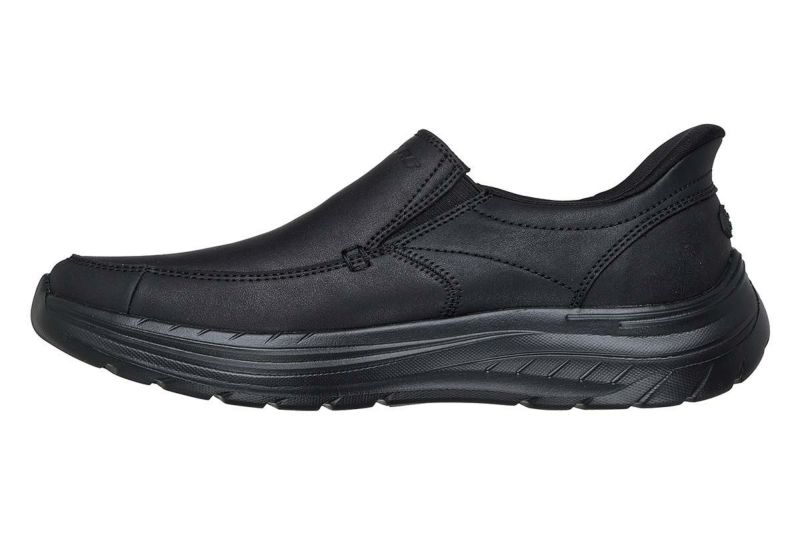 スケッチャーズ メンズ スニーカー デックラン マテオ SKECHERS 205453bk2