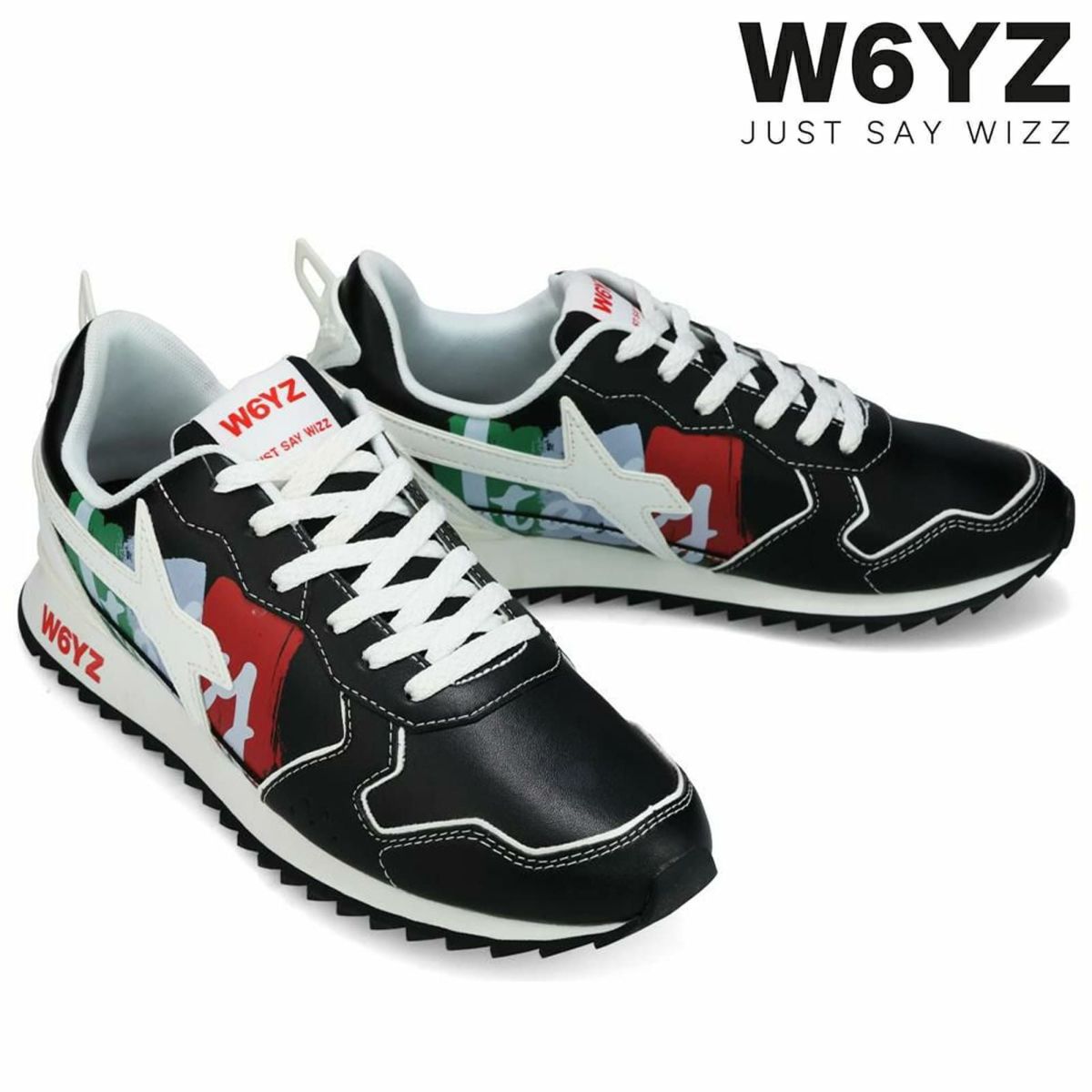 ウィズ メンズ スニーカー ジェットエム ブラック W6YZ