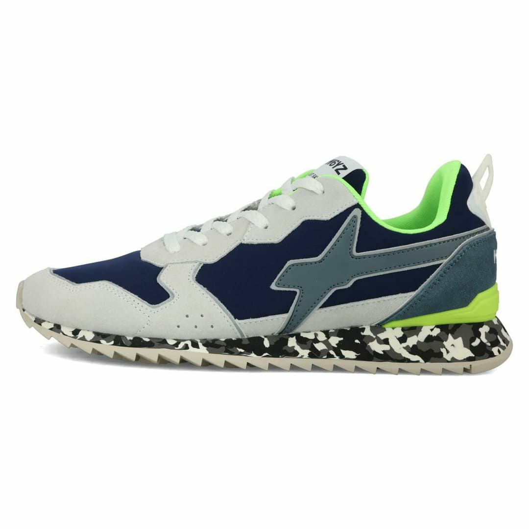 ウィズ メンズ スニーカー ジェットエム ホワイトネイビー W6YZ 2