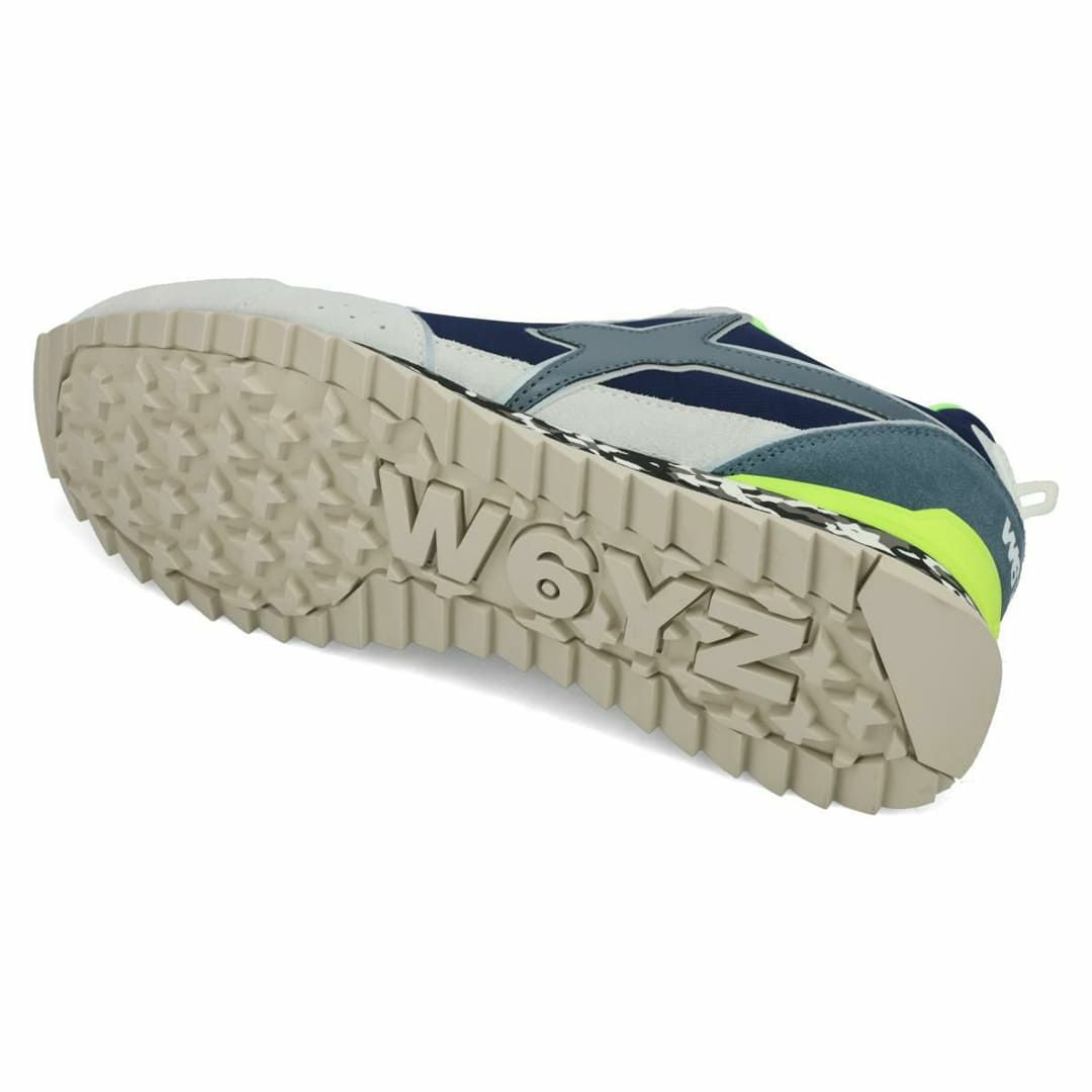 ウィズ メンズ スニーカー ジェットエム ホワイトネイビー W6YZ 4