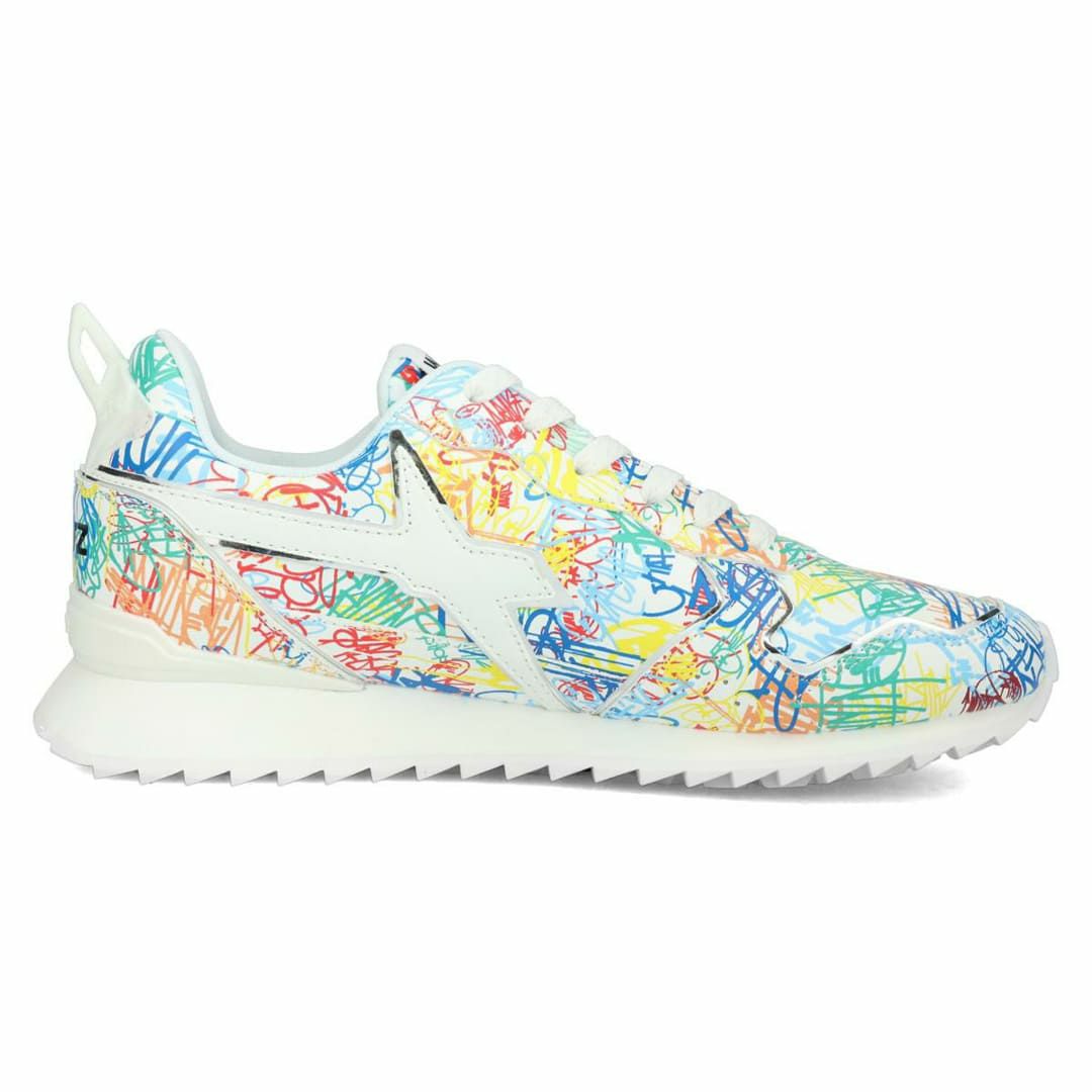 ウィズ メンズ スニーカー ジェットエム ホワイトマルチ W6YZ3