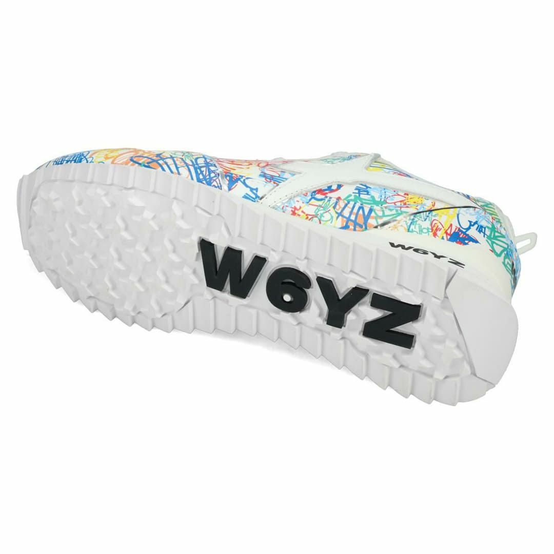 ウィズ メンズ スニーカー ジェットエム ホワイトマルチ W6YZ4