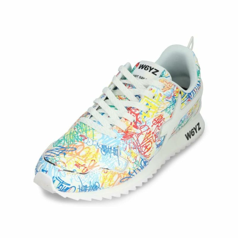 ウィズ メンズ スニーカー ジェットエム ホワイトマルチ W6YZ5