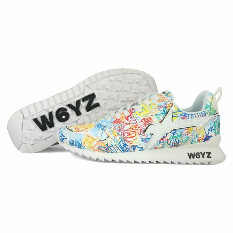 ウィズ メンズ スニーカー ジェットエム ホワイトマルチ W6YZ9