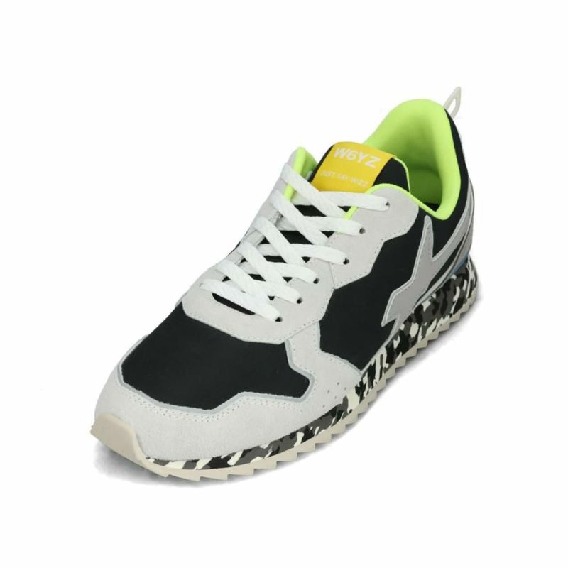 ウィズ メンズ スニーカー ジェットエム ホワイトブラック W6YZ 5