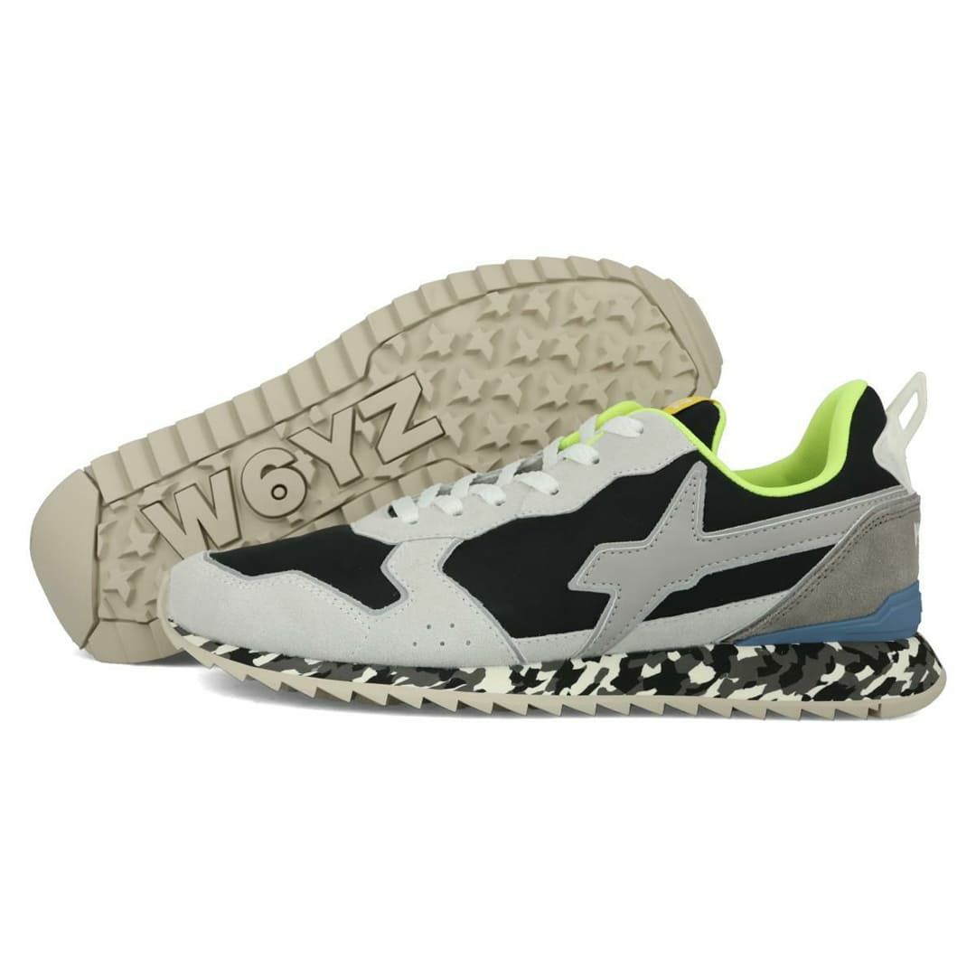  ウィズ メンズ スニーカー ジェットエム ホワイトブラック W6YZ 9