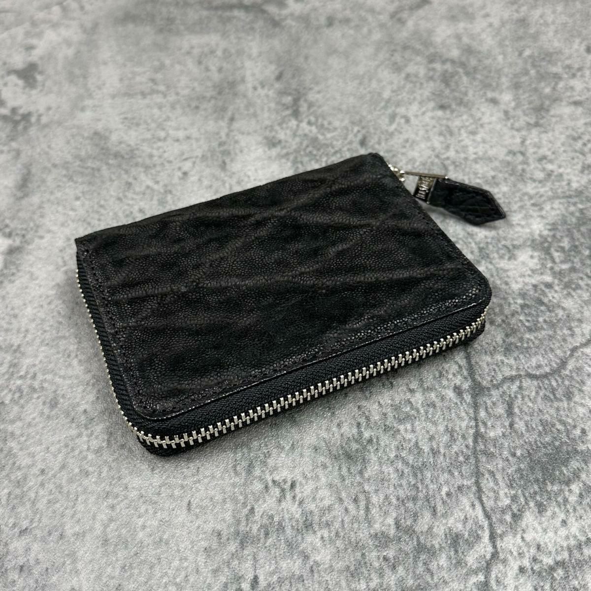 レザック バッグ エレファントミドルウォレット ブラック 国産(日本製) 2