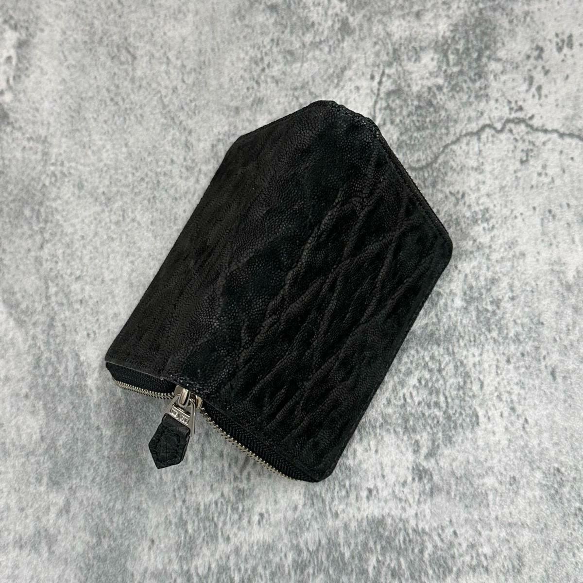 レザック バッグ エレファントミドルウォレット ブラック 国産(日本製) 3