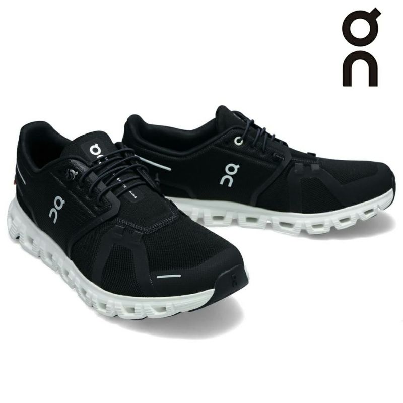オン レディース クラウド6 On cloud6 ブラック ホワイト