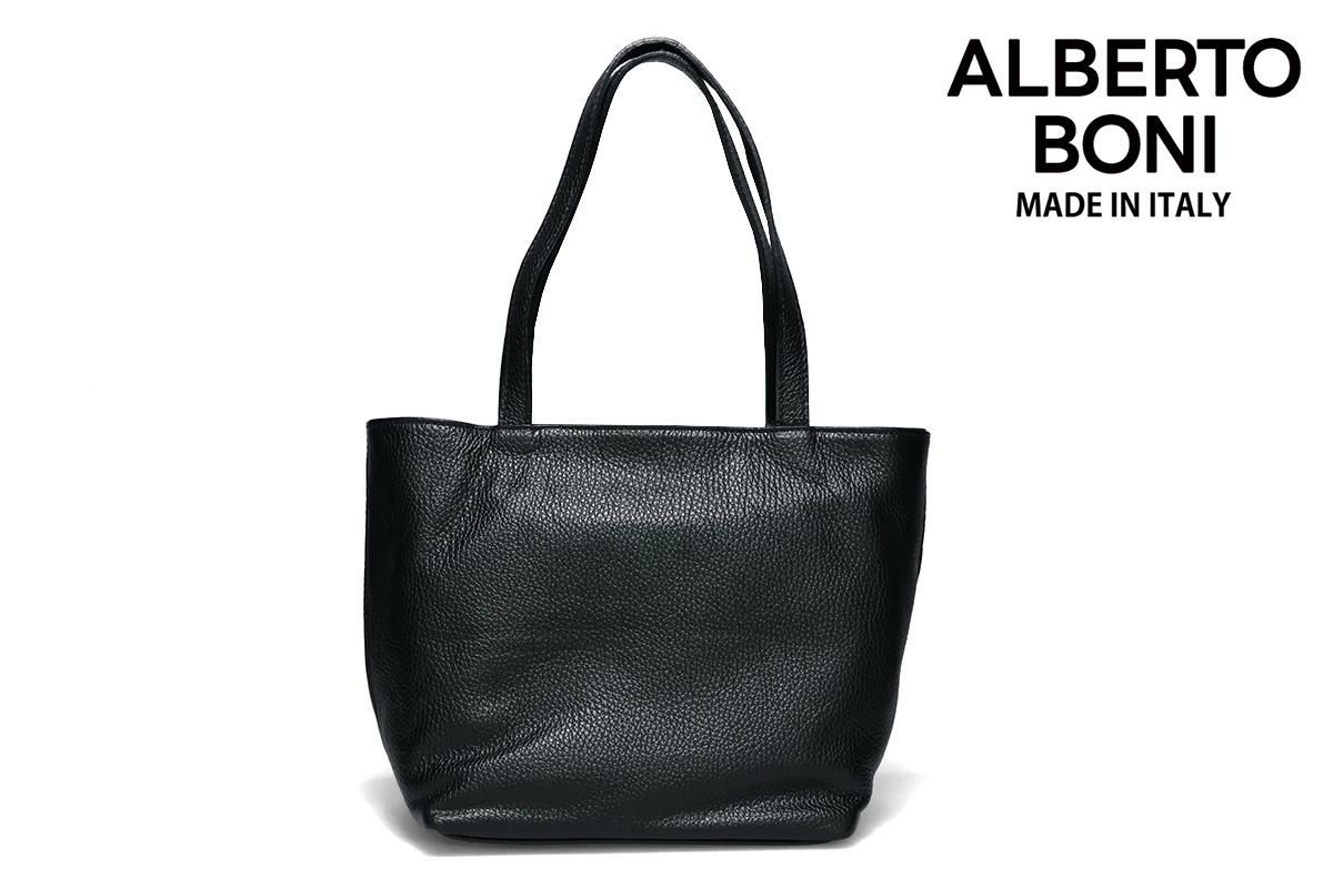 アルベルトボニー バッグ ミニトートバッグ イタリア製 ブラック