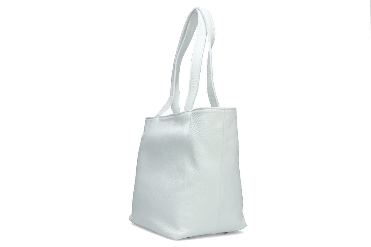 アルベルトボニー バッグ ミニトートバッグ イタリア製 ホワイト3