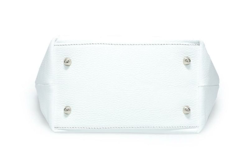 アルベルトボニー バッグ ミニトートバッグ イタリア製 ホワイト5