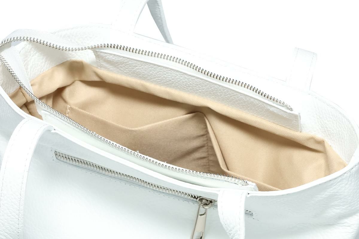 アルベルトボニー バッグ ミニトートバッグ イタリア製 ホワイト7