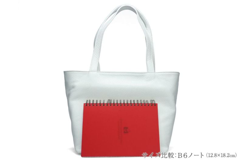 アルベルト10ボニー バッグ ミニトートバッグ イタリア製 ホワイト