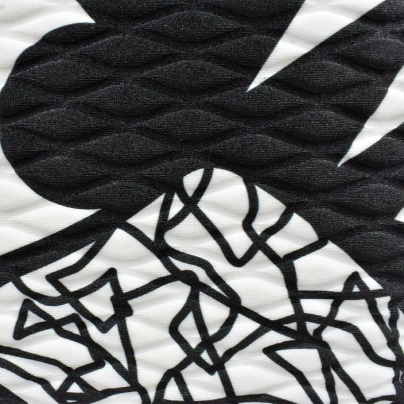 レーク バッグ アレ ドロップ ブラックホワイト イタリア製 L4K3　8