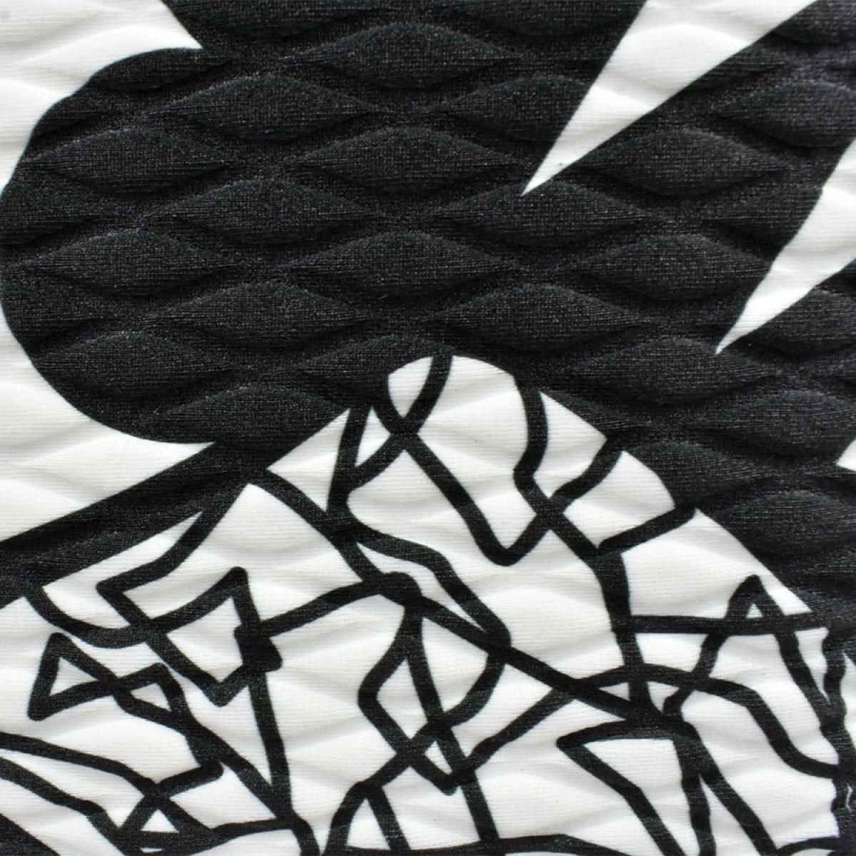 レーク バッグ アレ ドロップ ブラックホワイト イタリア製 L4K3　8