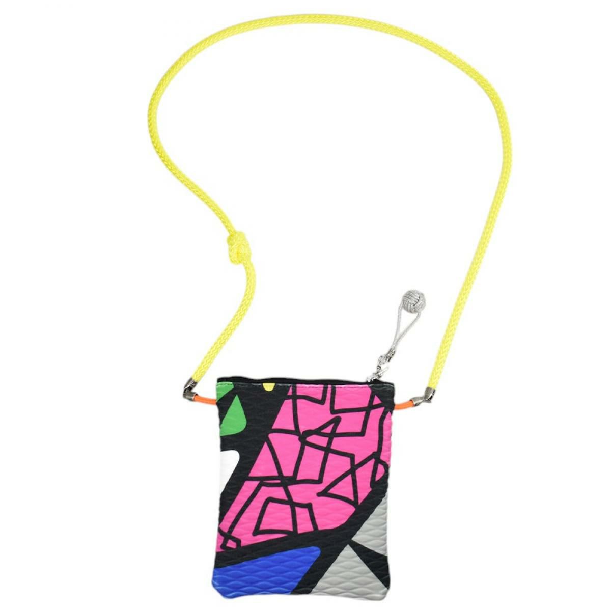 レーク バッグ アレ ドロップ イエローミックス イタリア製 L4K3 2