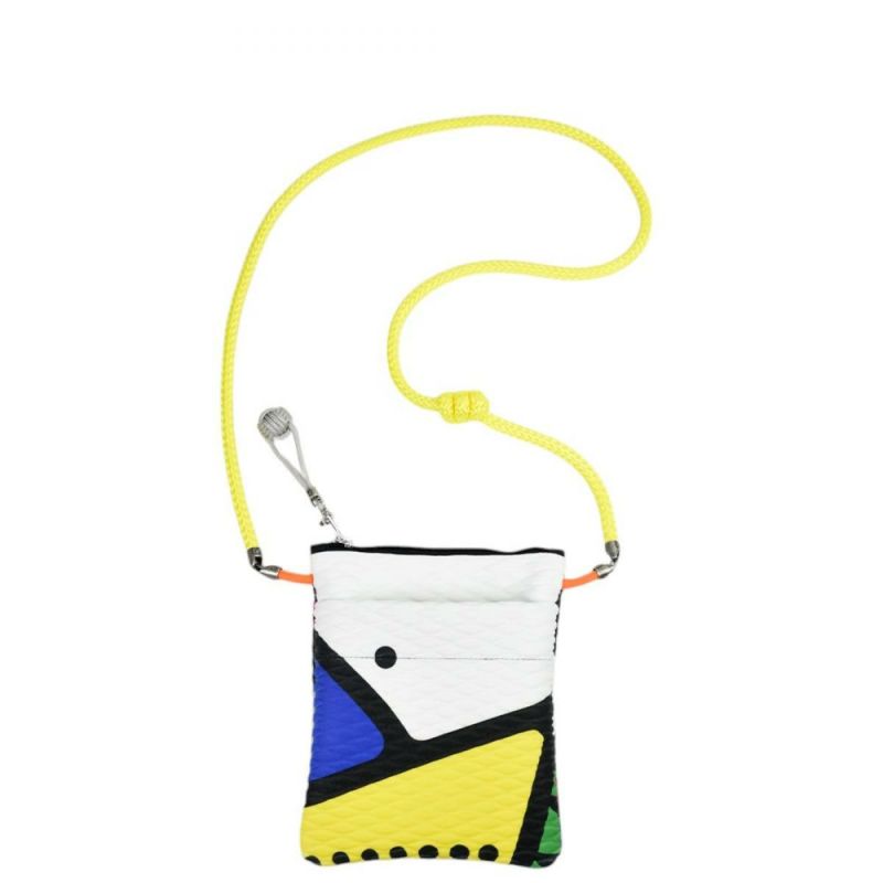 レーク バッグ アレ ドロップ イエローミックス イタリア製 L4K3 3