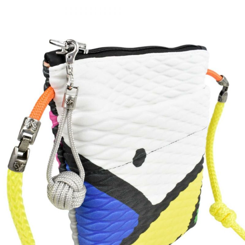 レーク バッグ アレ ドロップ イエローミックス イタリア製 L4K3 6