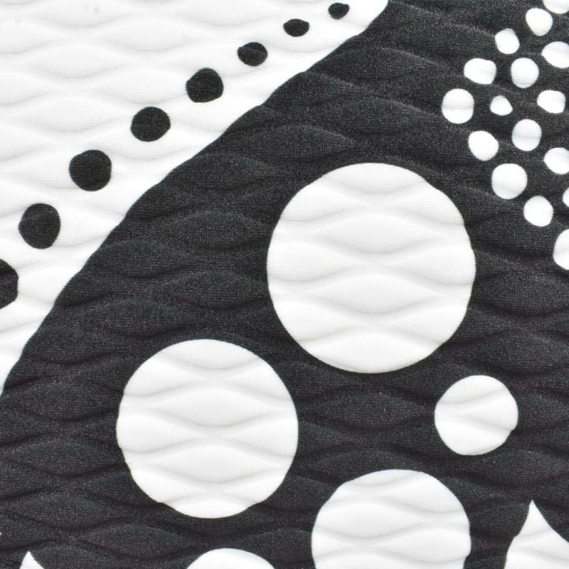 レーク バッグ クイーンレーク ドロップ ブラックホワイト イタリア製 L4K3　10