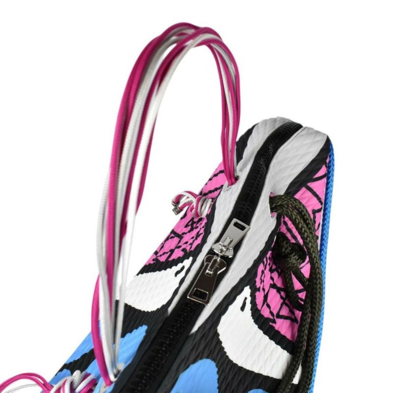 レーク バッグ クイーンレーク ドロップ カーキミックス イタリア製 L4K3 5