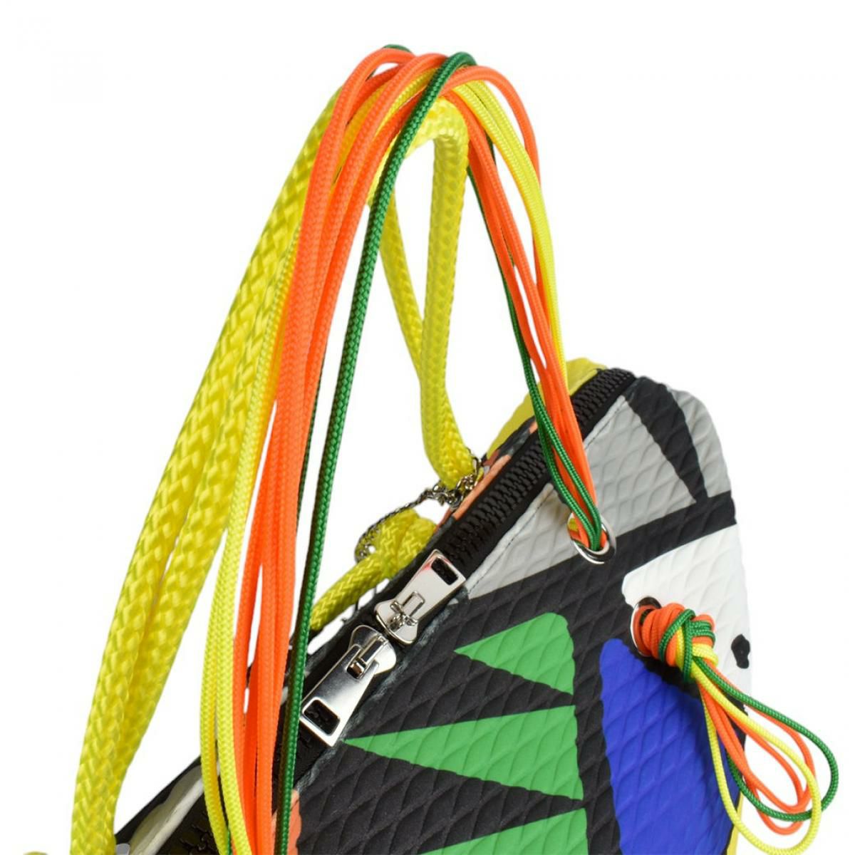 レークバッグ クイーンレーク ドロップ イエローミックス イタリア製 L4K3　6