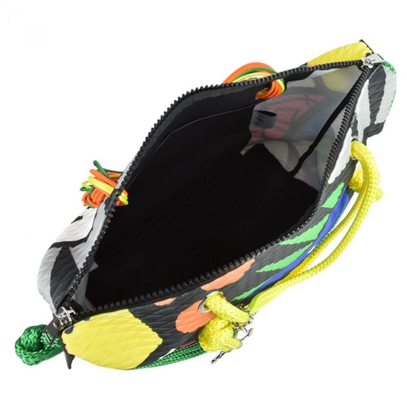 レークバッグ クイーンレーク ドロップ イエローミックス イタリア製 L4K3　7