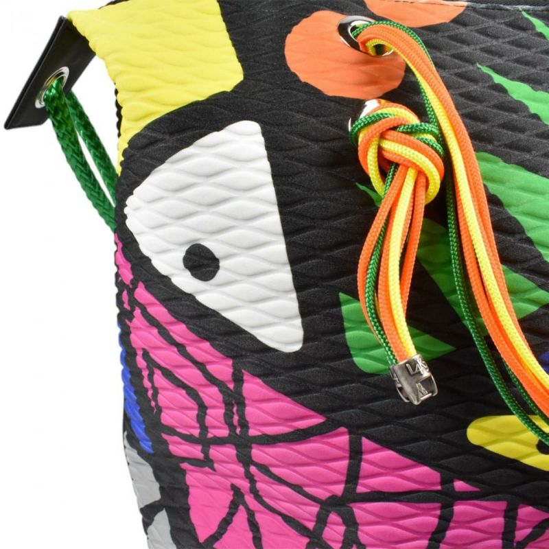 レークバッグ クイーンレーク ドロップ イエローミックス イタリア製 L4K3　9