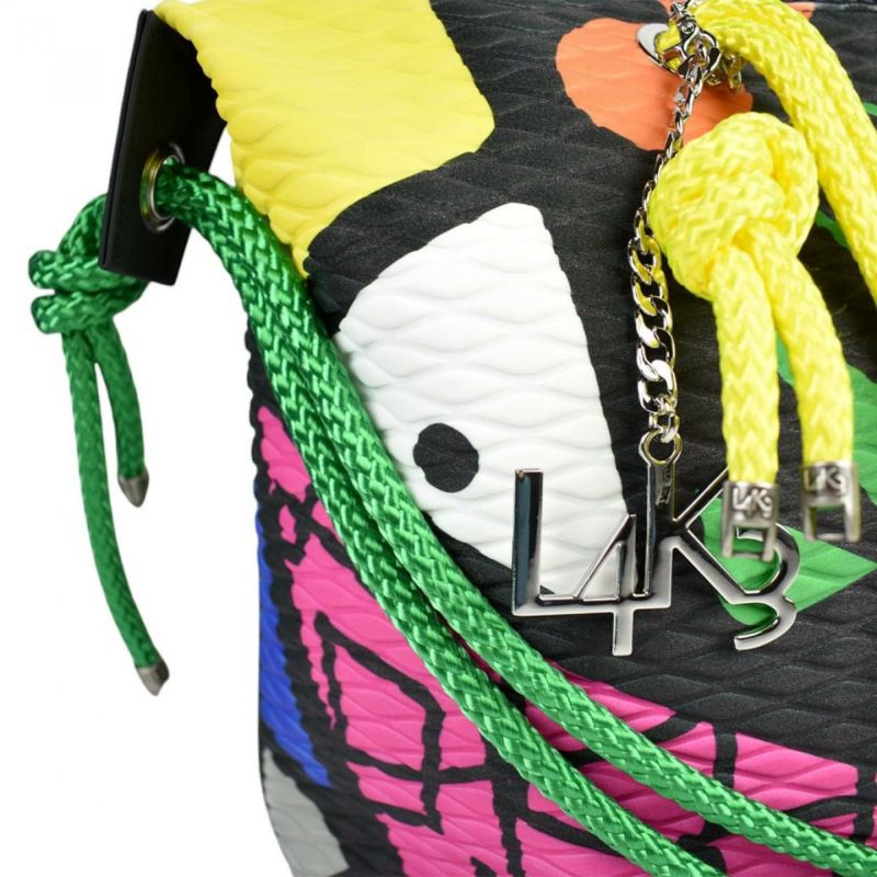 レークバッグ クイーンレーク ドロップ イエローミックス イタリア製 L4K3　10