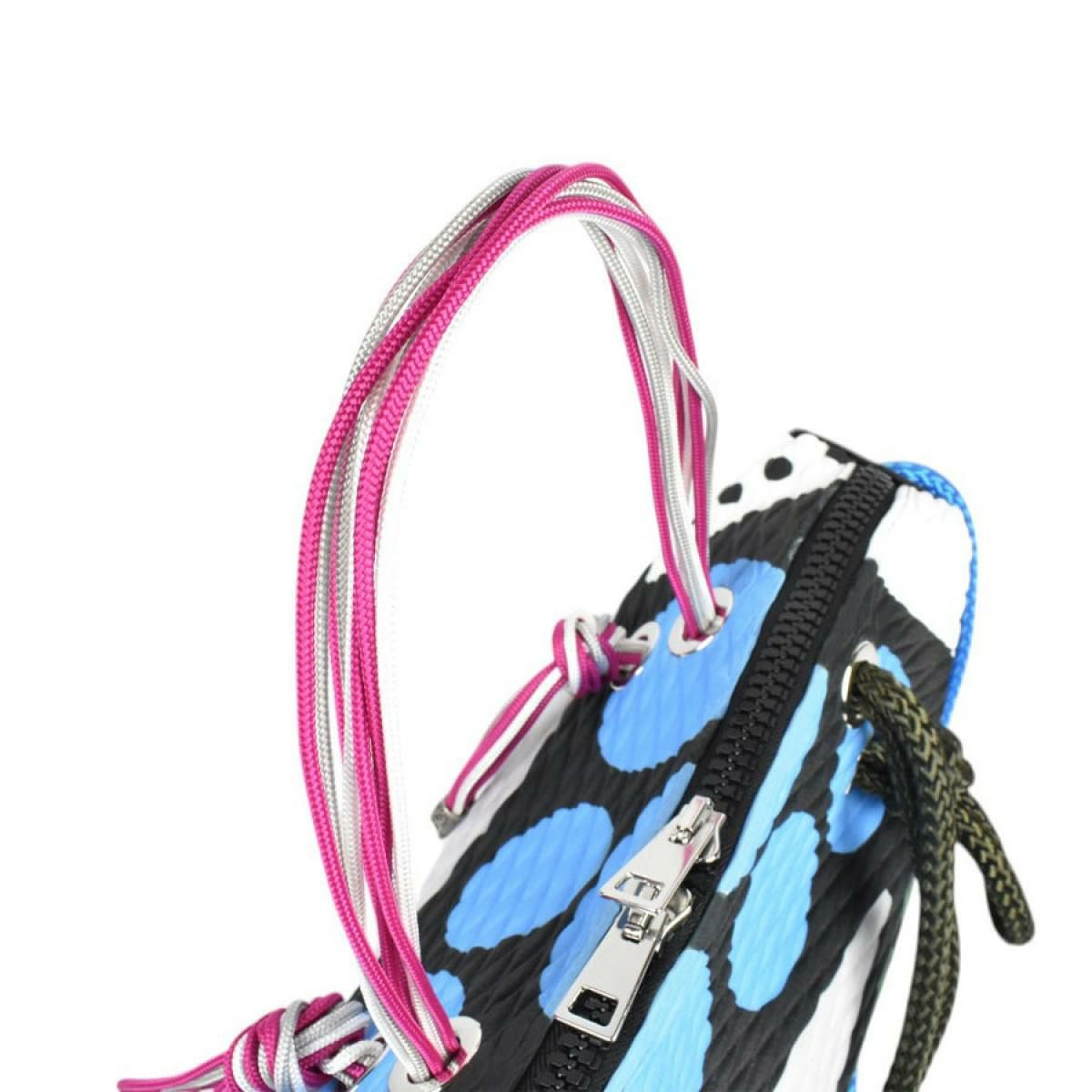  レーク バッグ クイーンレークミニ ドロップ カーキミックス イタリア製 L4K3 5