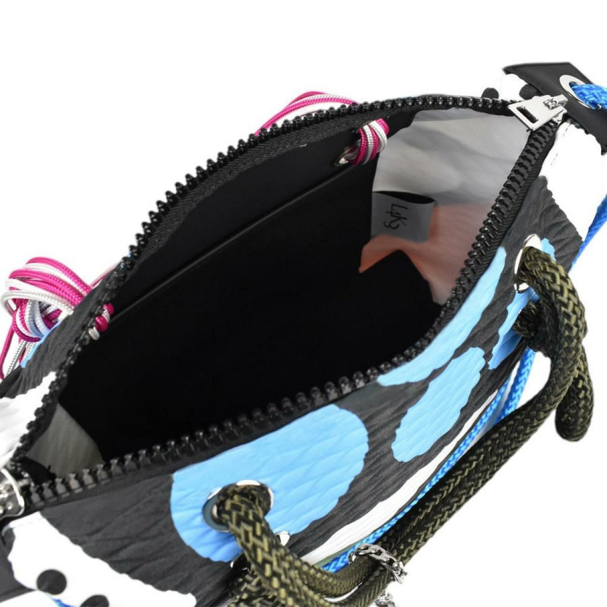  レーク バッグ クイーンレークミニ ドロップ カーキミックス イタリア製 L4K3 7