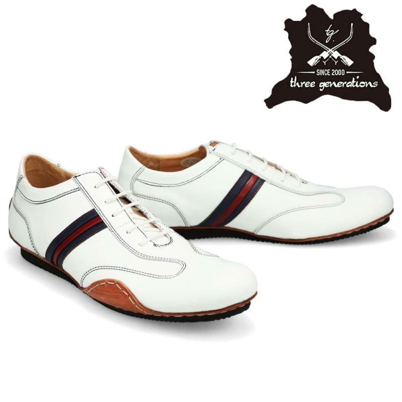 スリージェネレーションズ メンズ スニーカー three generations 0410 ブラック2