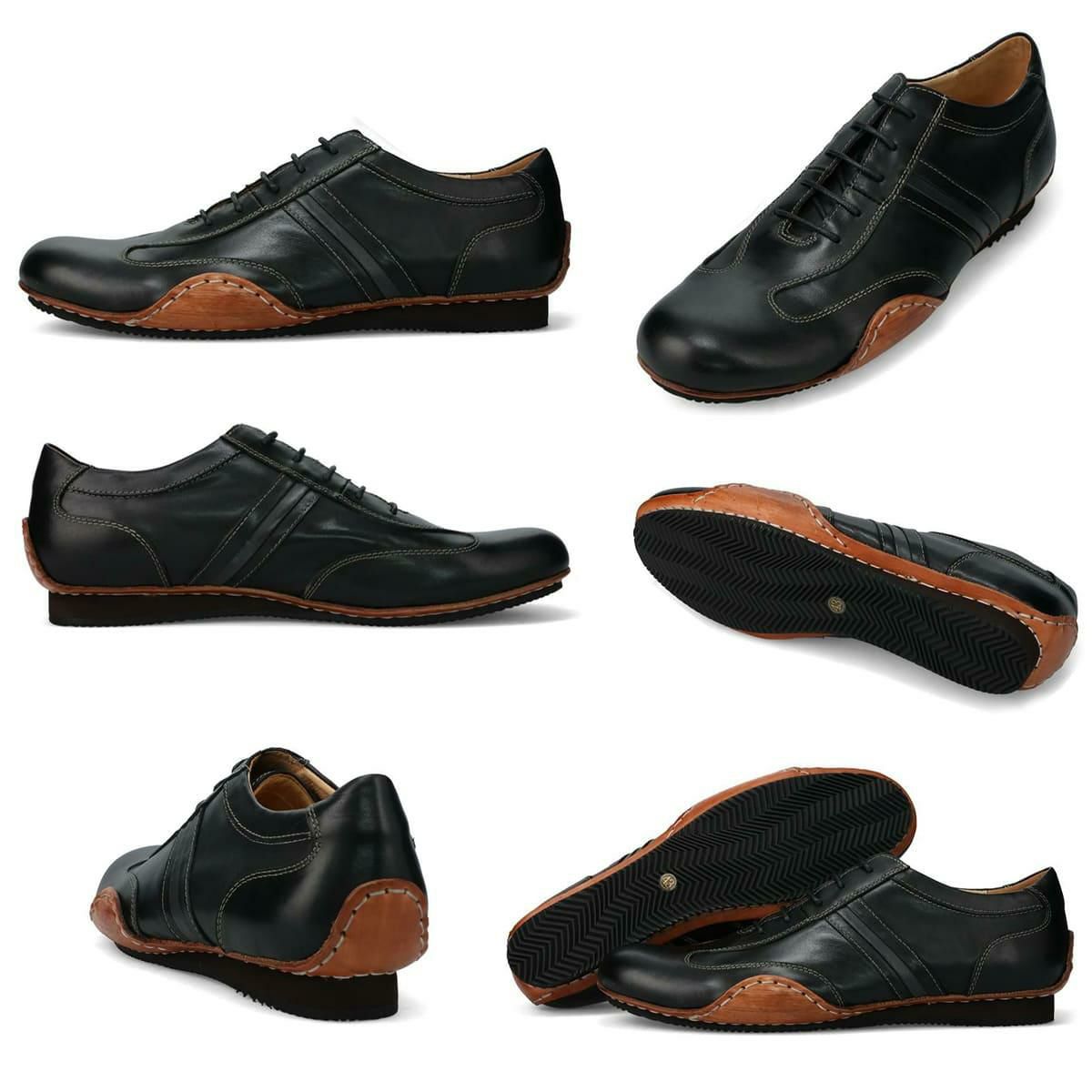 スリージェネレーションズ メンズ スニーカー three generations 0410 ブラウン 5